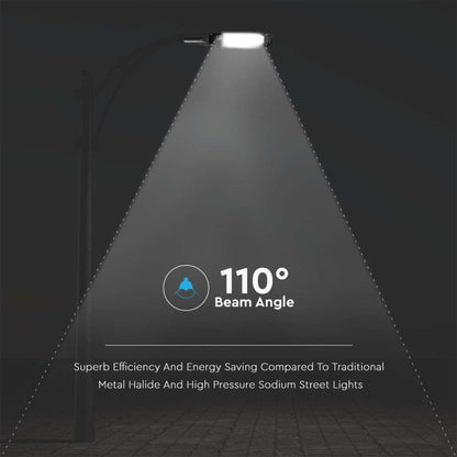 Straßenleuchte LED SMD 50W Schwarz 4000K IP65 für Außenbeleuchtung