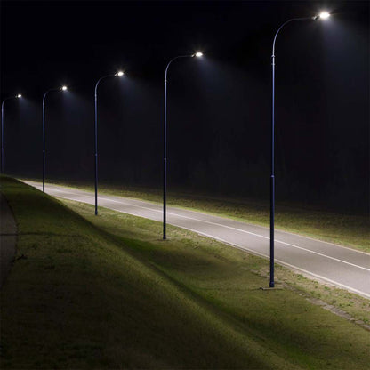 Straßenleuchte LED SMD 50W Schwarz 4000K IP65 für Außenbeleuchtung