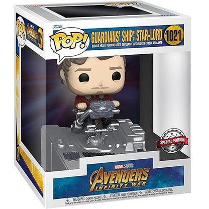Funko Pop! Marvel Avengers Infinity War (1021) Guardians'Ship Star Lord Special
