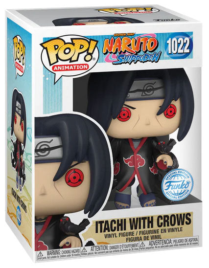 Funko Pop! Naruto Shippuden (1022) Itachi W/Crows Special Edition Vinyl Figur