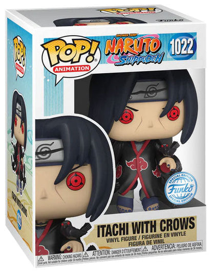 Funko Pop! Naruto Shippuden (1022) Itachi W/Crows Special Edition Vinyl Figur