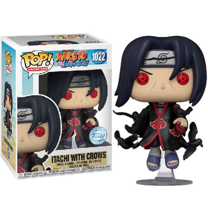 Funko Pop! Naruto Shippuden (1022) Itachi W/Crows Special Edition Vinyl Figur