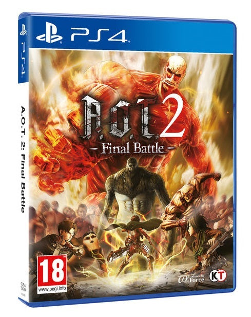A.O.T. 2 FINAL BATTLE PS4 DEUTSCHES SPIEL ATTACK ON TITAN 2 EU PLAYSTATION 4 AOT