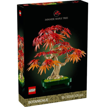 Lego - Blumen 10348 Botanicals Bonsai-Baum Japanischer Roter Ahorn - Set 474Teile 18+