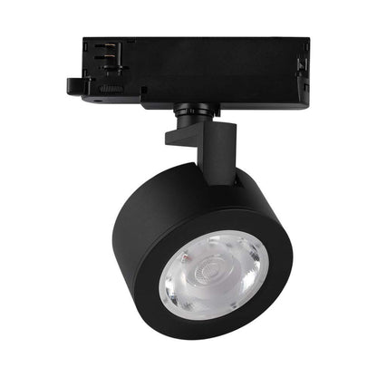 V-Tac LED-Stromschienenstrahler 3-Phasen 30W CCT 3in1 Schwarz COB