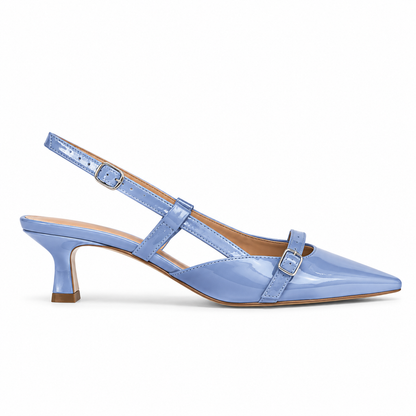 Morablu 3790/R Vernice Azzurro Tacco 50
