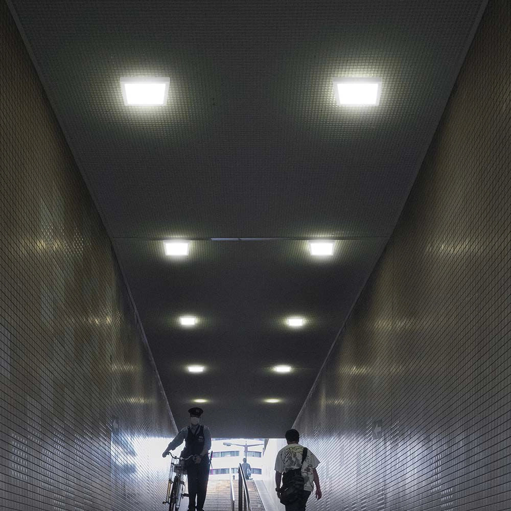 Plafoniera LED 6W Quadrata 6500K Samsung IP20 Bianca V-TAC