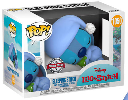 Funko Pop! Disney Lilo & Stitch - (1050) Stitch schlafend Special Edition Figur