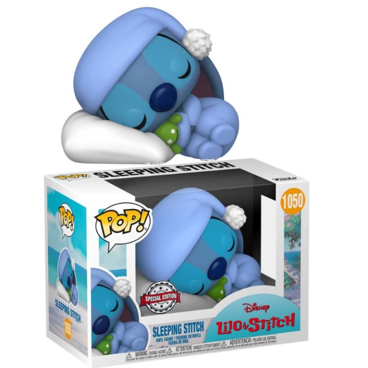 Funko Pop! Disney Lilo & Stitch - (1050) Stitch schlafend Special Edition Figur