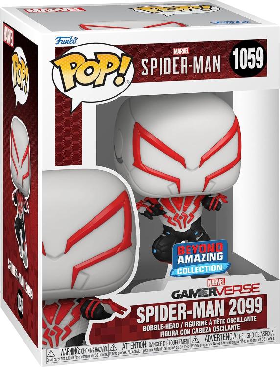 Funko Pop! Games Marvel Spider-Man Gamereverse (1059) Spiderman-2099 Figur