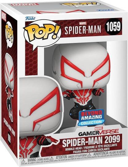 Funko Pop! Games Marvel Spider-Man Gamereverse (1059) Spiderman-2099 Figur