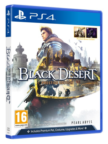 BLACK DESERT PRESTIGE EDITION PS4 SPIEL ITALIENISCH NEU PLAYSTATION 4 VIDEOSPIEL