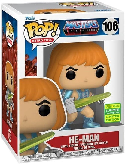 Funko Pop! Retro Toys Masters Of The Universe (106) He-Man Laser Power Limited
