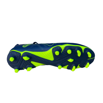 Puma scarpa da calcio da ragazzo Future Play FG/AG 107388 03 blu persia-verde