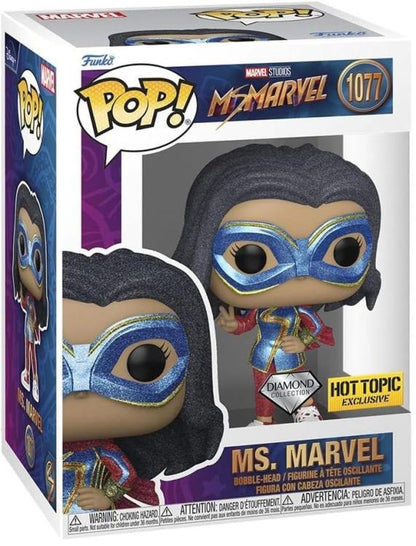 Funko Pop! Marvel Studios Ms. Marvels (1077) Ms. Marvel (Diamond) Special Edition