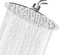 Bathroom Shower Head Stainless Steel Ultra Slim Design Polished Chrome 15cm-Round