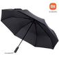 Xiaomi Automatischer Regenschirm, Schwarz, Metall, faltbar, einziehbar, winddicht
