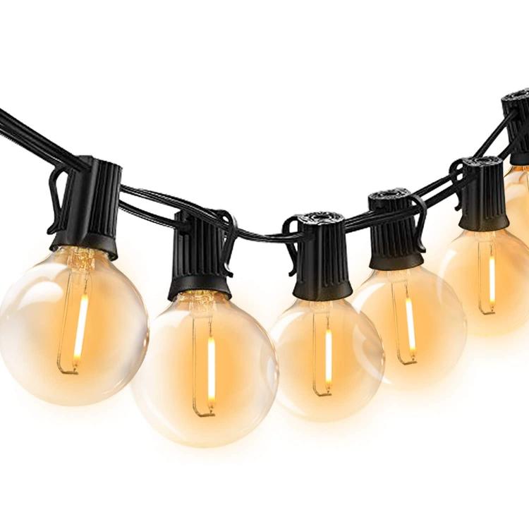 10pz Lampade E27 Led Filamento Luce Calda Gialla Retro Vintage Catenaria Catena