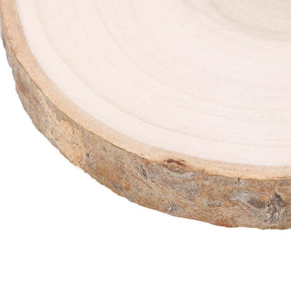 Holzsockel Stamm Tischdekoration Tafelaufsatz Etagere Shabby-Weihnachten 26cm
