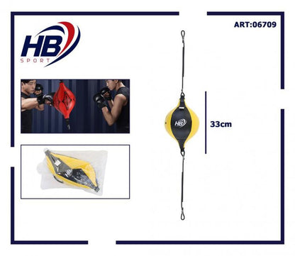 Hb Schlagbirne Boxsack Elastischer Treffer Taekwondo Speed Ball Boxen Gelb