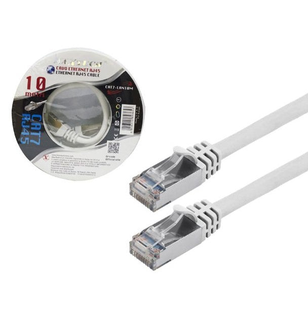 LAN Internet Netzwerkkabel RJ45 Cat7 10M Meter Modem Router EDV