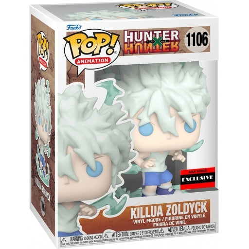 Funko Pop Hunter X Hunter – Killua Zoldyck Godspeed (1106) AAA Figur Exm Anime