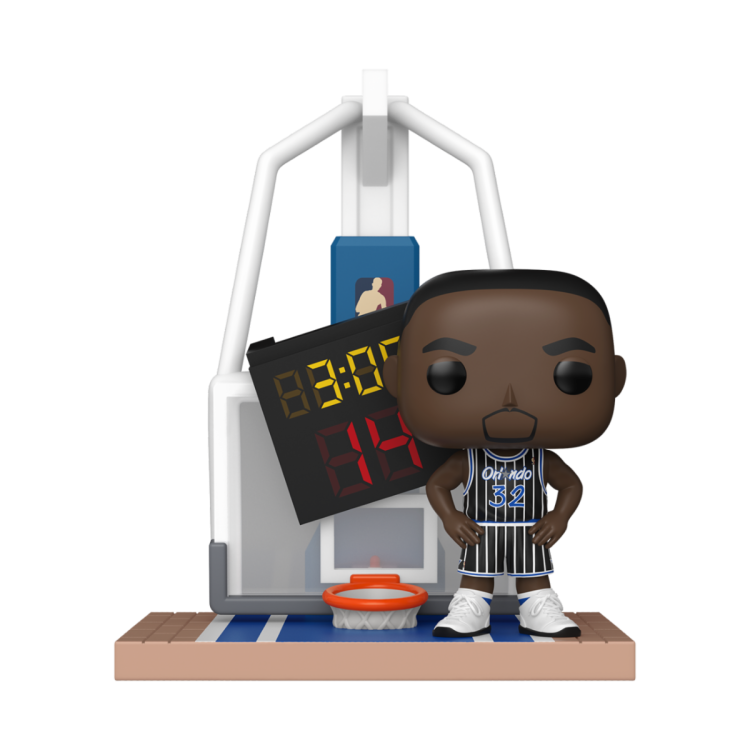 Funko Pop! NBA Legends: Orlando Magic (207) – Shaquille O'Neal mit Korb 18cm
