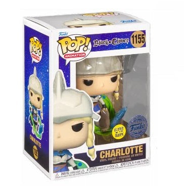 Funko Pop! Animation Black Clover - Charlotte (1155) Special Edition Glows Gitd