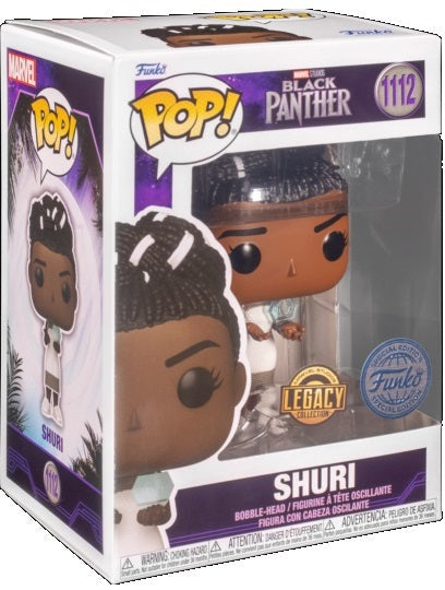 Funko Pop! Marvel Black Panther (1112) Shuri Special Edition Figur Vinyl 9cm