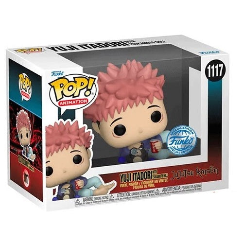 Funko Pop ! Animation Jujutsu Kaisen - (1117) Itadori W/ Tsukamoto Special 9cm