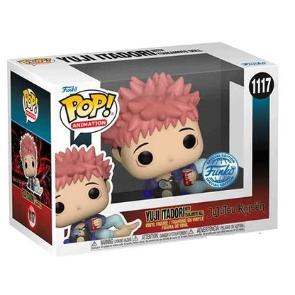 Funko Pop ! Animation Jujutsu Kaisen - (1117) Itadori W/ Tsukamoto Special 9cm