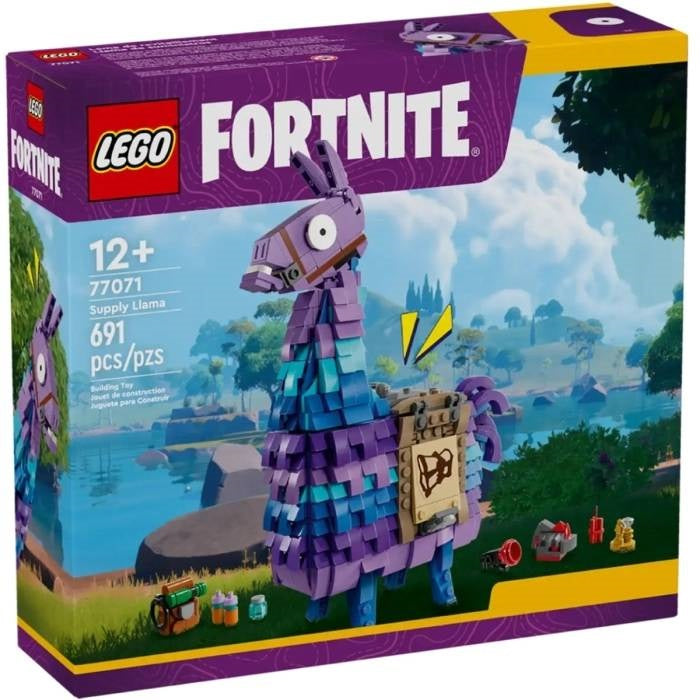 Lego - Fortnite 77071 (Supply Llama) Vorratslama Bauspielzeug aus 691 Teilen 12+