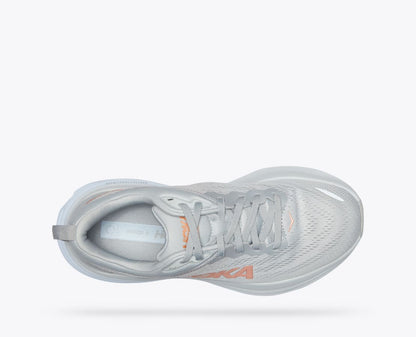 Hoka One One - Scarpe Running Donna Bondi 8 Grigio Nebbia - 1127952/HMLR