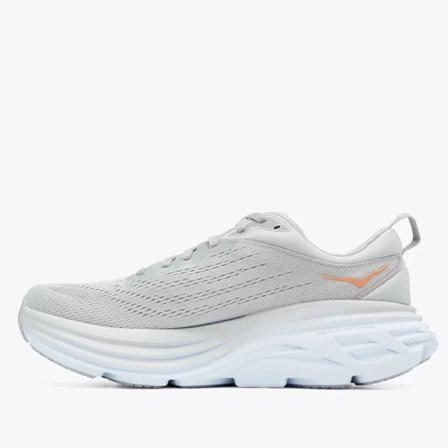Hoka One One - Scarpe Running Donna Bondi 8 Grigio Nebbia - 1127952/HMLR