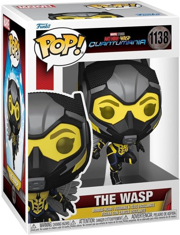 Funko Pop! Marvel Ant-Man Quantumania (1138) The Wasp Vinyl-Figur 9cm Statue