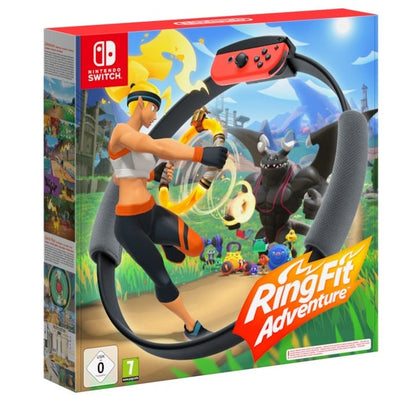Ring Fit Adventure Nintendo Switch Fitness-Videospiel Komplett Deutsch