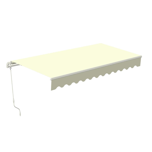 Tenda da sole a bracci 300x200 cm – Barra quadra, beige