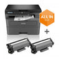 Brother DCP-L2627DWXL stampante multifunzione Laser A4 BOX 6000 PAGINE INCLUSE [DCPL2627DWXLRE1]