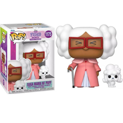 Funko Pop! The Proud Family (1175) Suga Mama mit Puff Vinyl-Figur