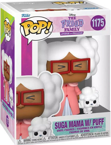 Funko Pop! The Proud Family (1175) Suga Mama mit Puff Vinyl-Figur