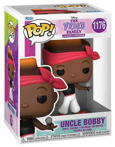 Funko Pop ! The Proud Family  (1176) Uncle Bobby Vinyl Figure