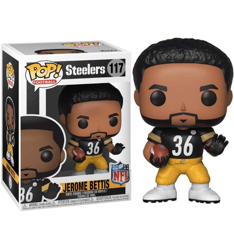 Funko Pop! Football NFL Steelers (117) Jerome Bettis Figur Spieler Amerikanisch