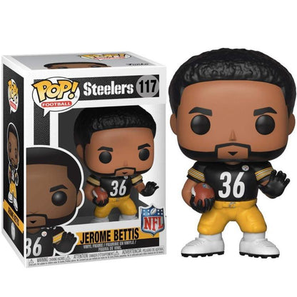 Funko Pop! Football NFL Steelers (117) Jerome Bettis Figur Spieler Amerikanisch