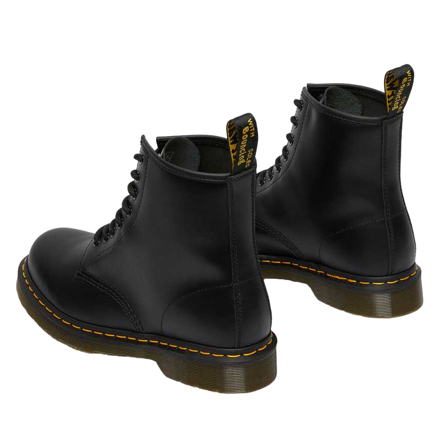 Dr. Martens 1460 Smooth Anfibio Nero Unisex - Stivale Iconico 8 Fori