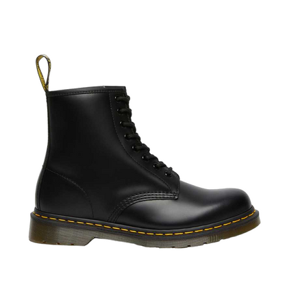 Dr. Martens 1460 Smooth Anfibio Nero Unisex - Stivale Iconico 8 Fori