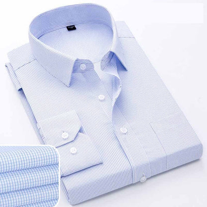 Camicia Casual da Uomo a Maniche Lunghe in Cotone – Comfort e Stile per Ogni Occasione