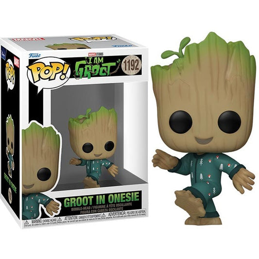 Funko Pop! Marvel I Am Groot - (1192) Groot im Strampler Figur 9cm