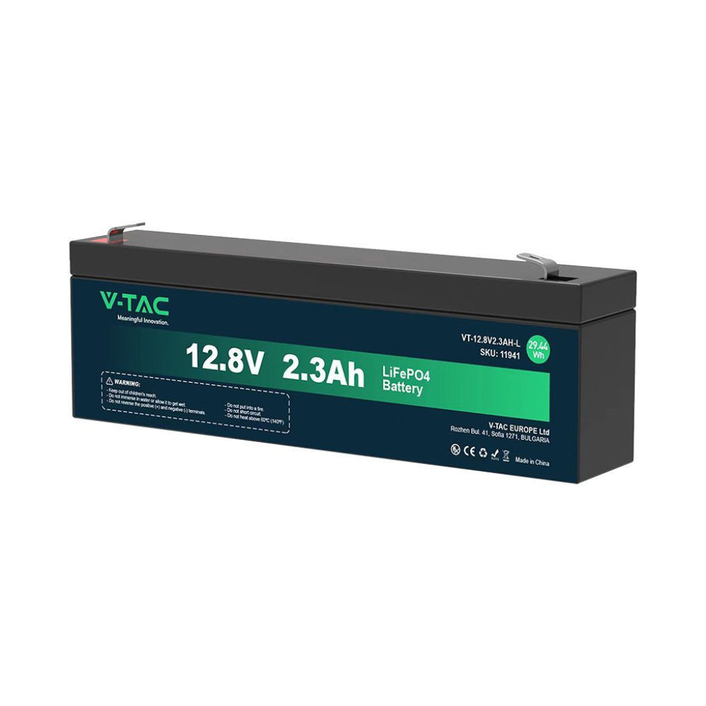 Lithium-Batterie 12 V 3 Ah für Alarmanlagen, USV und Videoüberwachung