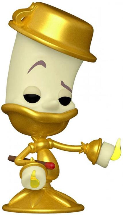 Funko Pop ! Disney Beauty & The Beast - (1136) Lumiere Figure Bella E La Bestia