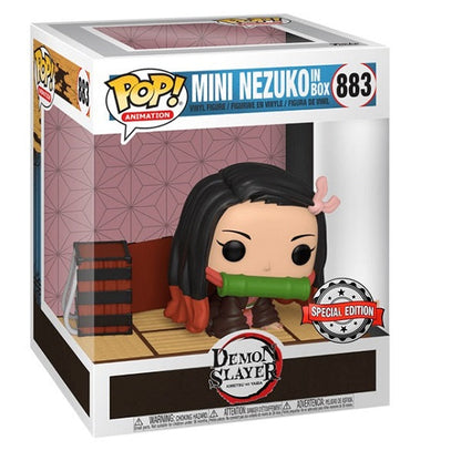Funko Pop Demon Slayer 883 Mini Nezuko in Box Special Edition 9 cm Kamado Figur